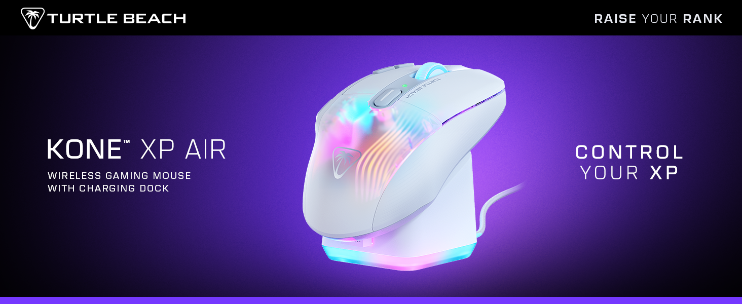 Amazon.com: Turtle Beach Kone XP Air Wireless RGB Gaming Mouse for